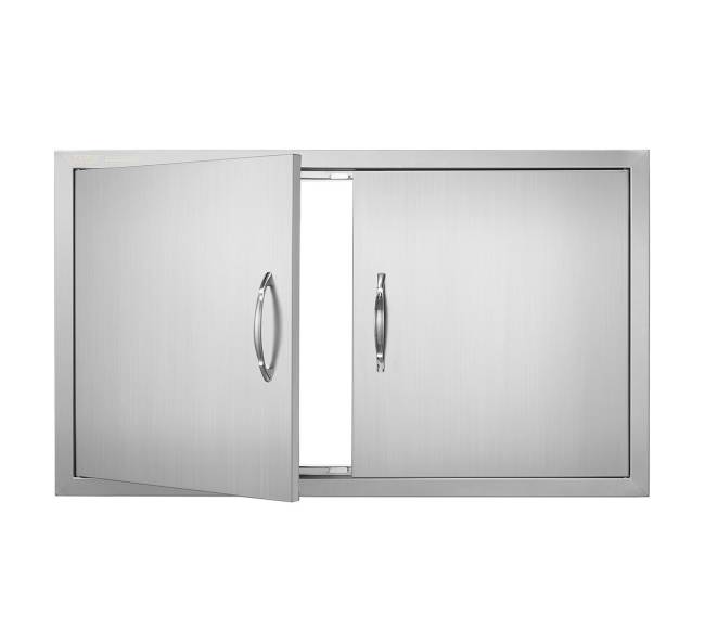 Lauko virtuvės dvigubos durys 915x533 mm0