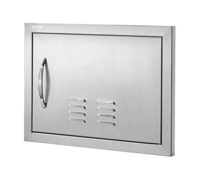 lauko virtuvės durys iš nerūdijančio plieno9