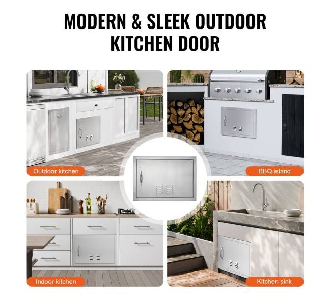 BBQ prieigos durelės, 610x432 mm nerūdijančio plieno5