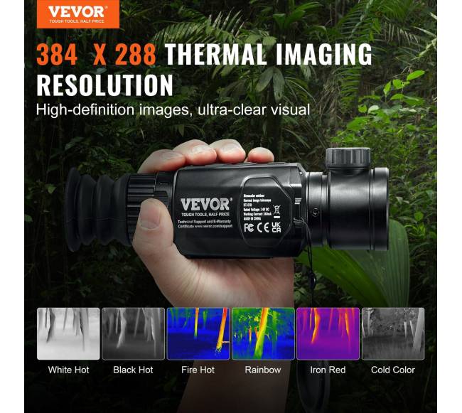 Termovizorius monoklis su 1x - 8x priartinimu1