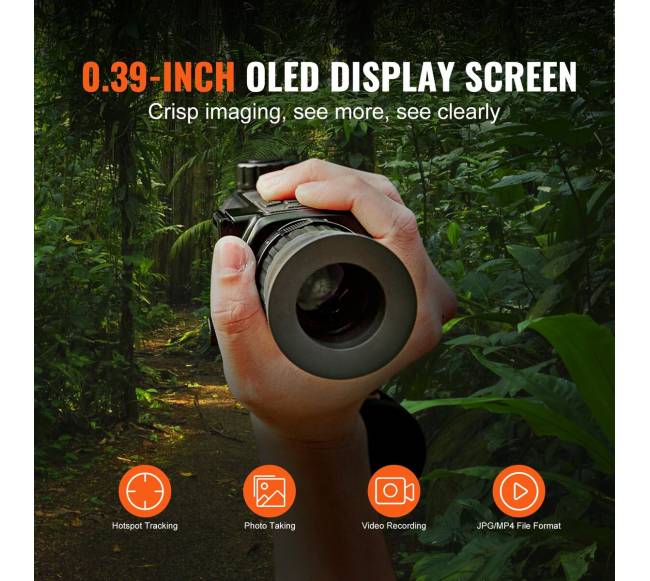 Termovizorius monoklis su 1x - 8x priartinimu3