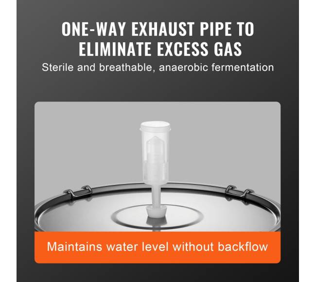 304 nerūdijančio plieno alaus fermentatorius 60 L3