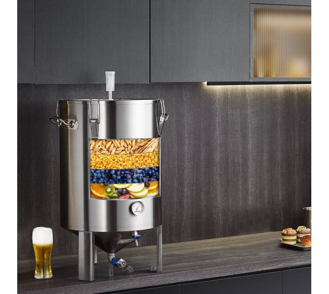 304 nerūdijančio plieno alaus fermentatorius 60 L7