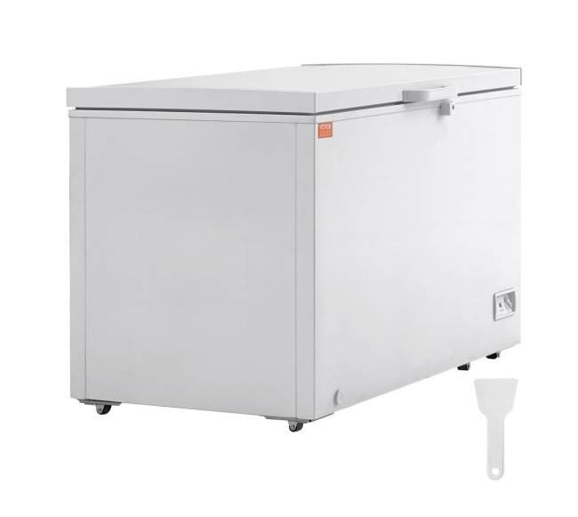 Krūtinės šaldiklis su 4 nuimamomis krepšeliais8