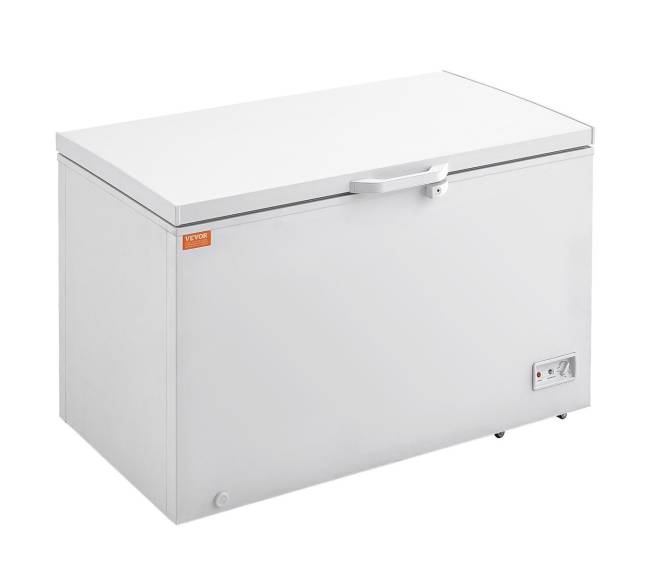 Krūtinės šaldiklis su 4 nuimamomis krepšeliais9