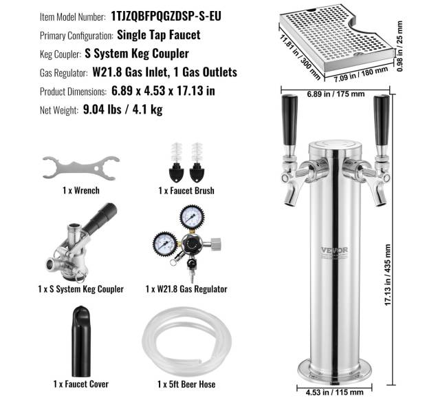 Namų alaus statinės bokštelis su maišytuvu6