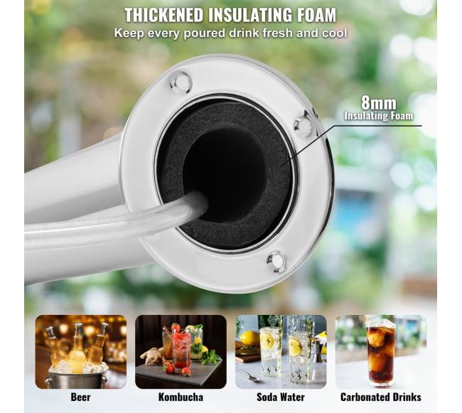 Dvigubų čiaupų kegeratoriaus bokštelis2