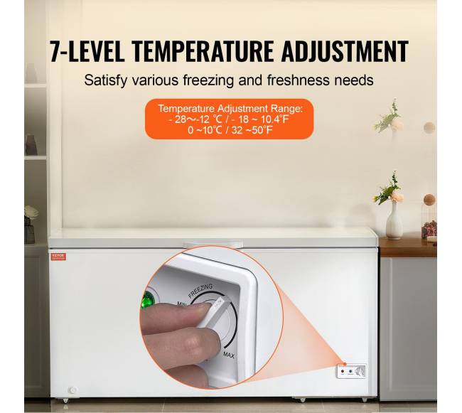 Šaldiklis 488 L su 4 krepšiais3