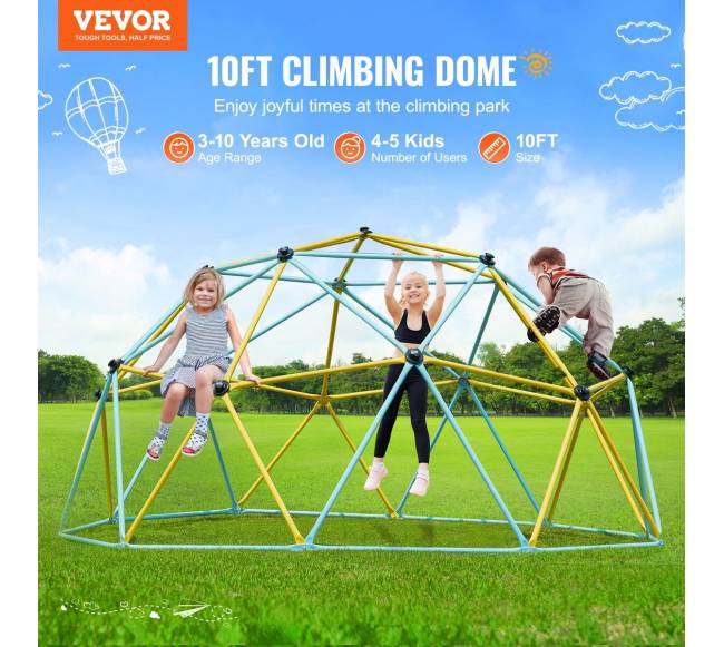 Vaikų laipiojimo kupolas, 10FT diametras1