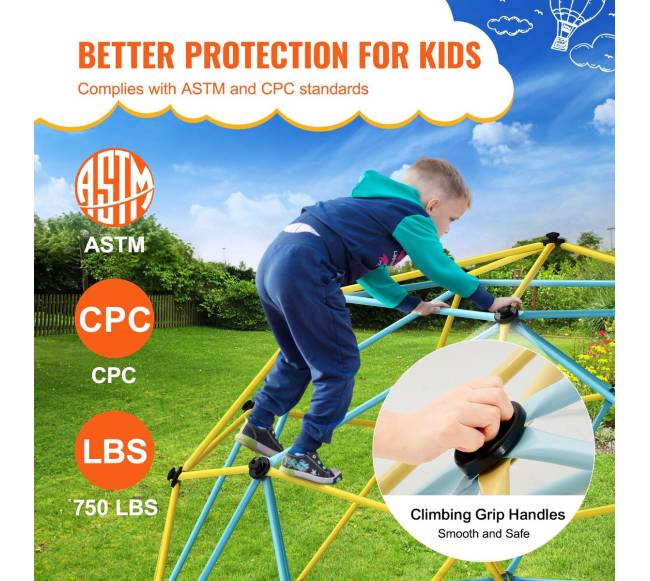 Vaikų laipiojimo kupolas, 10FT diametras3