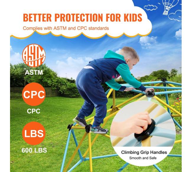 Geometrinis laipiojimo kupolas vaikams3