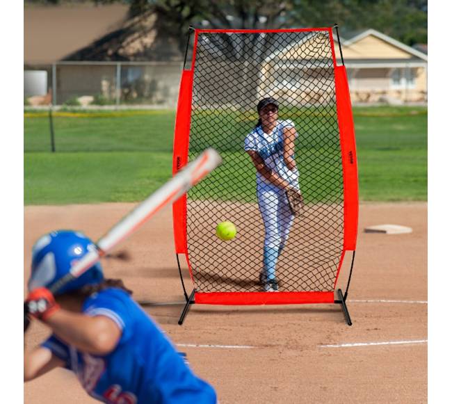 Basebolo ir softballo apsauginis ekranas 213x122 cm7