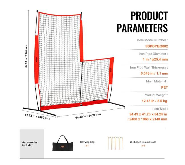 Beisbolo L ekranas apsaugai ir treniruotėms6