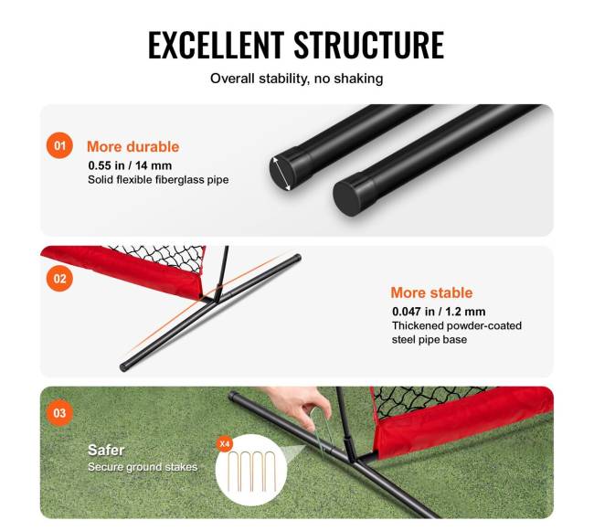 Sporto tinklas, 6x3 m barjerinė tinklinė įranga3