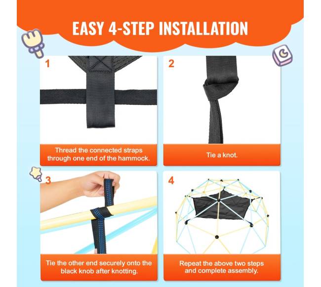 Kupolinė hamako atrama 10ft dome4