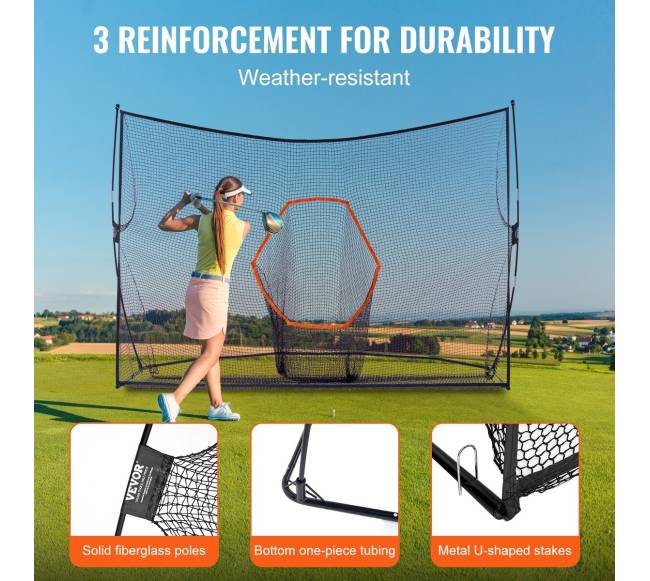 Golfas praktikos tinklas su taikiniu4