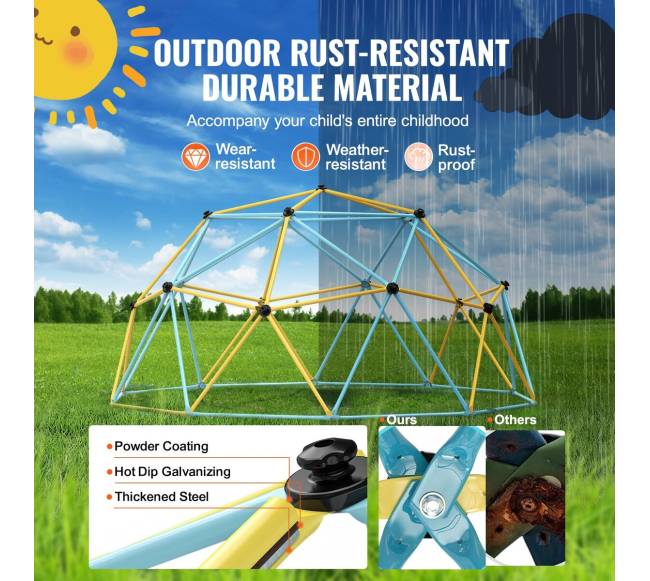 12 pėdų laipiojimo kupolas vaikams5