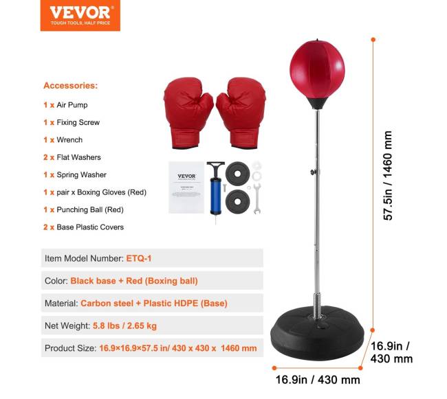 Šokinėjanti bokso kriaušė su pirštinėmis6