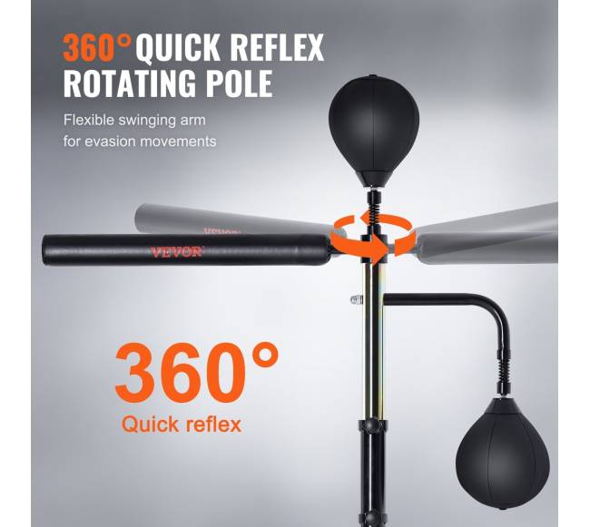 Bokso greičio treniruoklis su stovu3