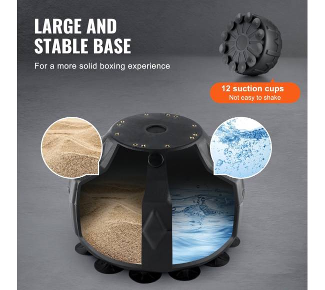 Bokso greičio treniruoklis su stovu4