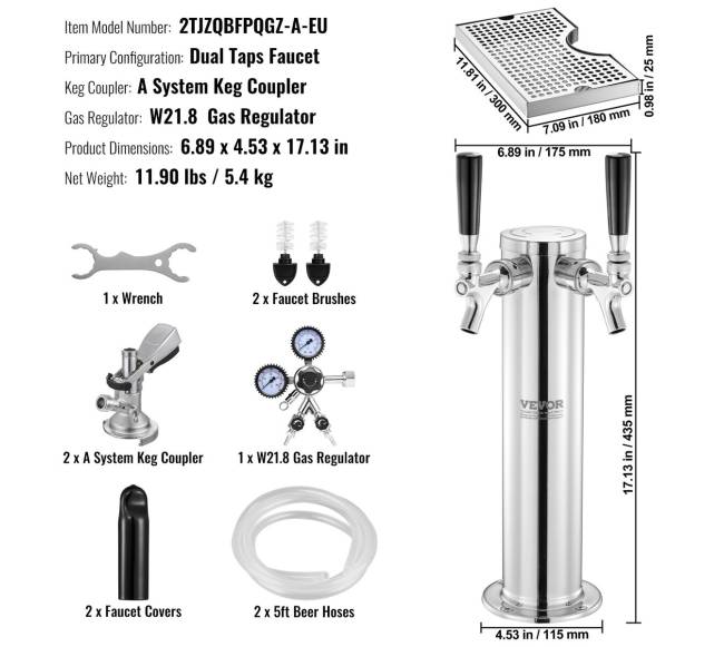 Dviangis krano kolona alui su A-sistemos jungiamosiomis detalėmis6