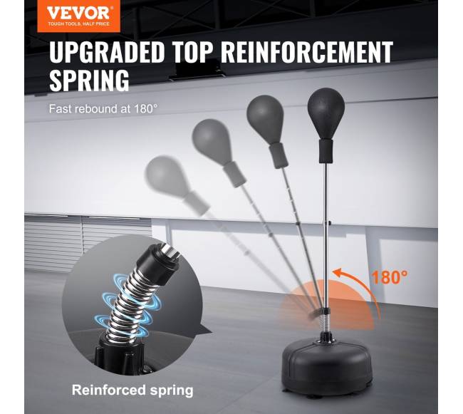 Reguliuojamas bokso kriaušės krepšys su pirštinėmis1