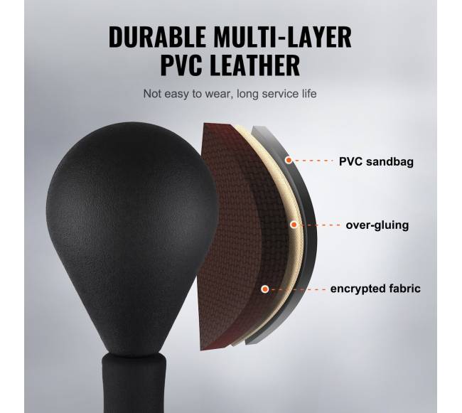 Reguliuojamas bokso kriaušės krepšys su pirštinėmis3