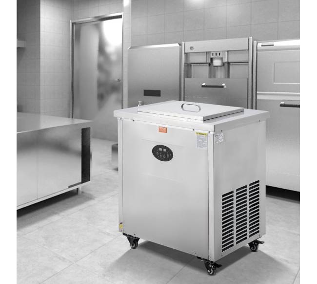 Komercinė ledinukų gaminimo mašina su 2 formomis7