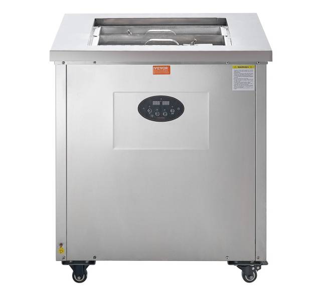 Komercinė ledinukų gaminimo mašina su 2 formomis8