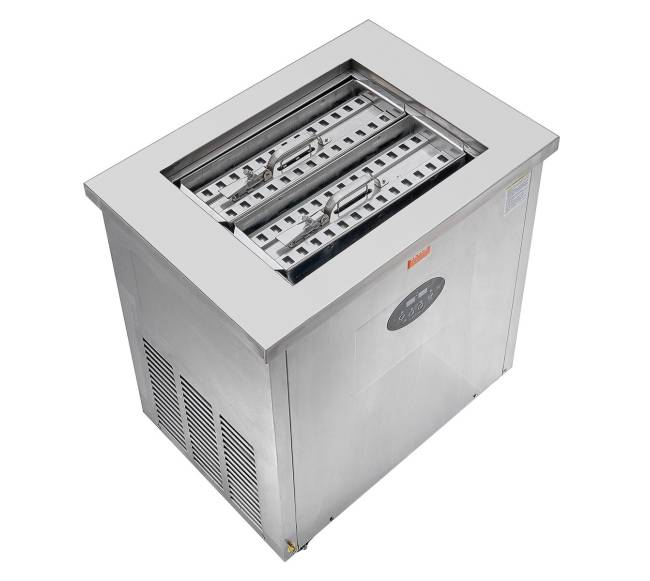 Komercinė ledinukų gaminimo mašina su 2 formomis9