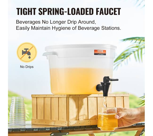 Gėrimų dozatorius 11L su kraneliu, 2 vnt.2