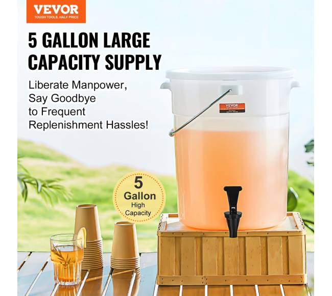 Gėrimų dozatorius su kraneliu, 19 l1