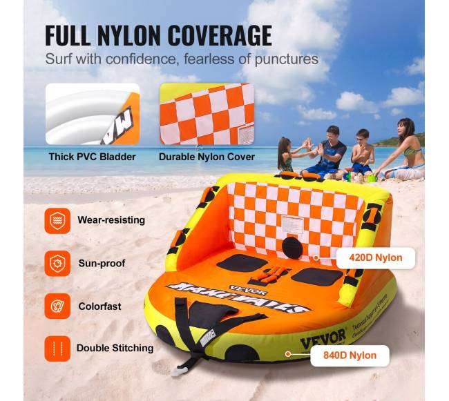 Vandens sporto tempimo vamzdis 1-2 asmenims2