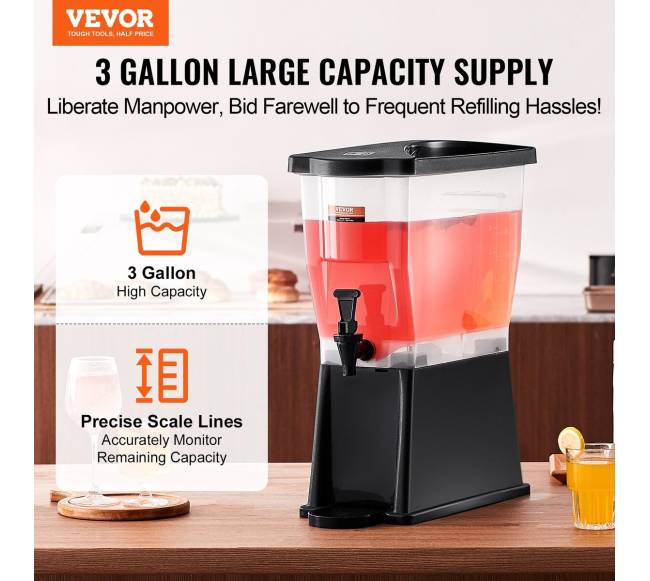 Gėrimų dozatorius 11 l su stovu1