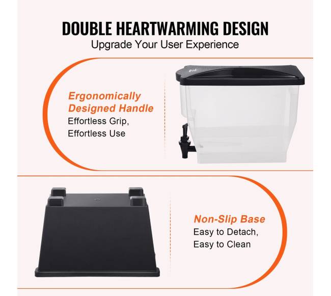 Gėrimų dozatorius 11 l su stovu5