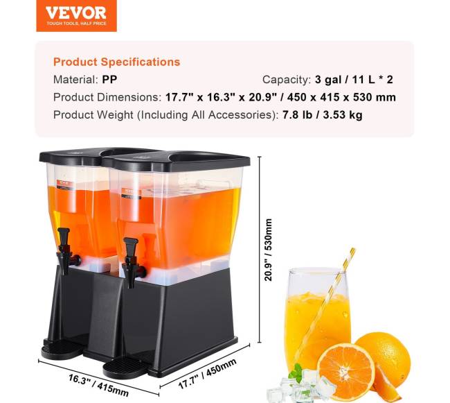 Gėrimų dozatorius su stovu6