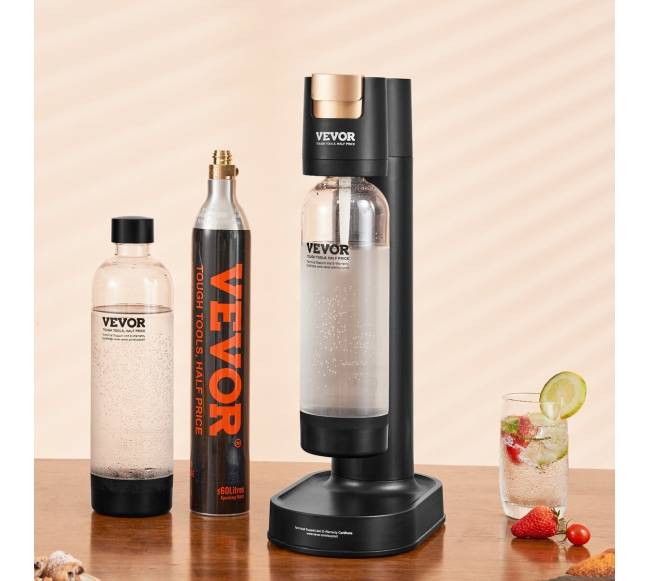 Vandens gazuoklis su buteliais ir CO2 cilindru7