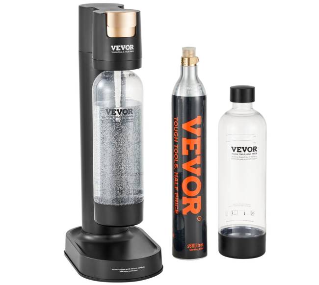 Vandens gazuoklis su buteliais ir CO2 cilindru8