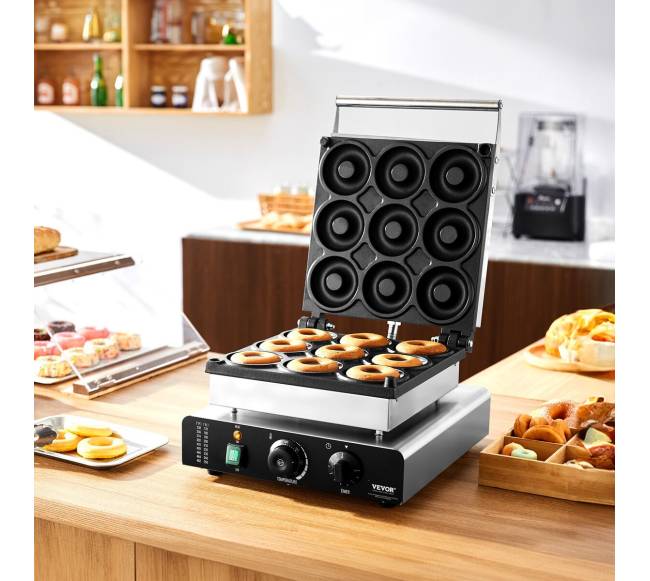 Elektrinė spurgų gaminimo mašina, 2000W, 9 skylių7