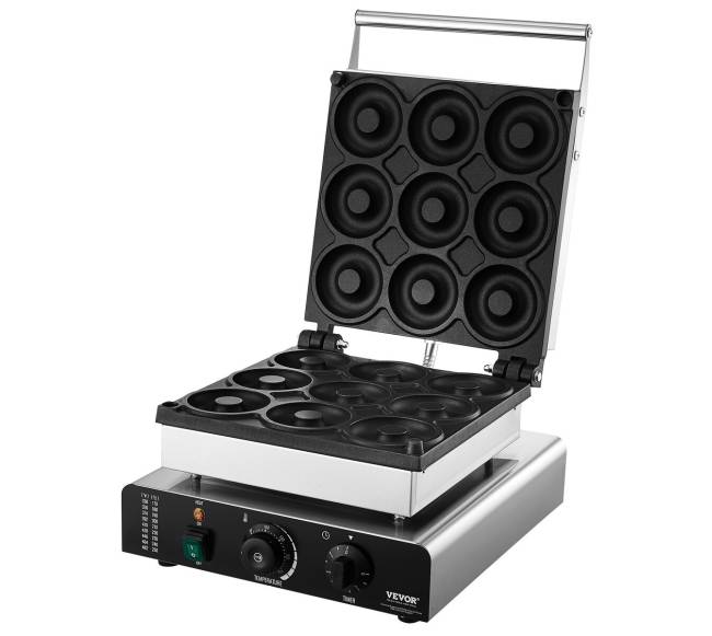 Elektrinė spurgų gaminimo mašina, 2000W, 9 skylių9