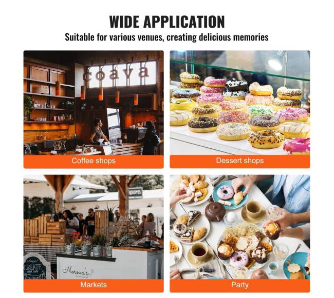 Elektrinė spurgų keptuvė, 12 vietų 1550W5