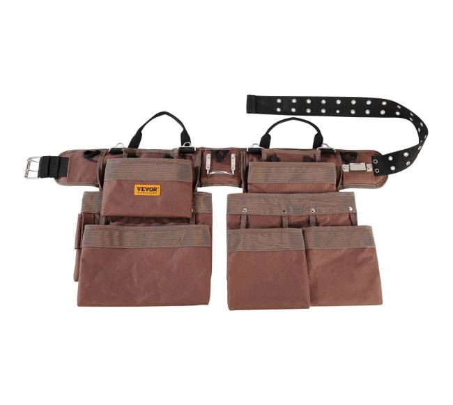 Įrankių diržas su 19 kišenių, 81-137 cm10