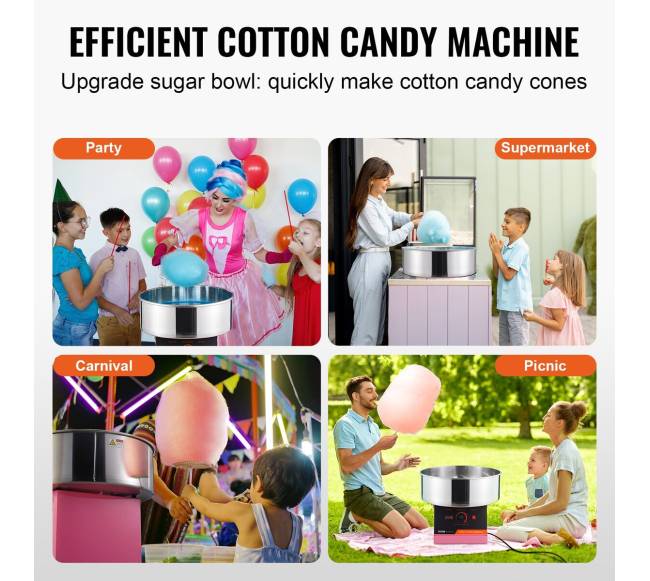 Elektrinė cukraus vatos mašina 1000W5