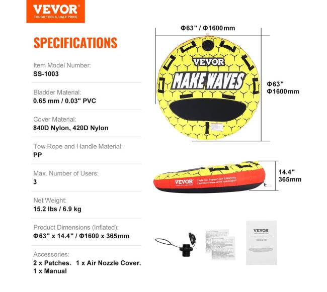 Pripučiamas vilkimo ratas laivybai 1-3 asmenims6