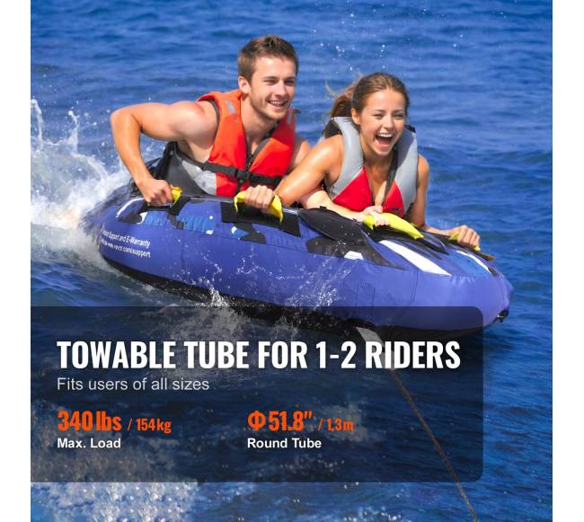 Prikabinama vialovė valtim, 2 asmenims2