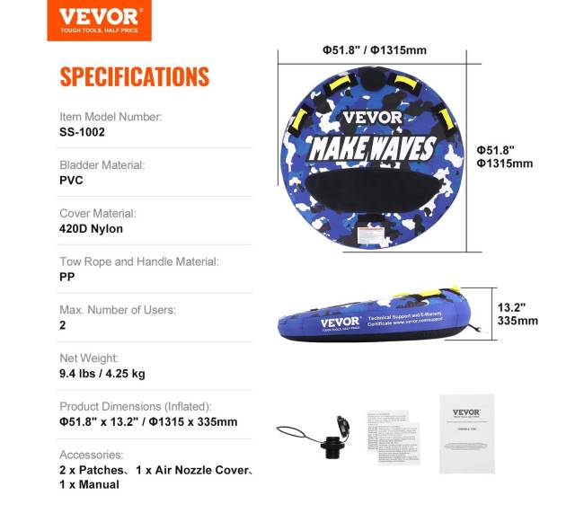 Prikabinama vialovė valtim, 2 asmenims6