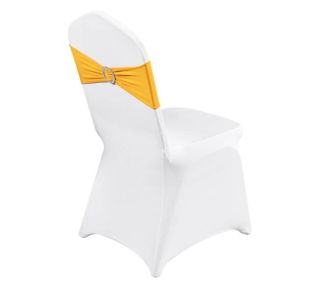 50 komplektų spandekso kėdžių užvalkalai su kaspinais9