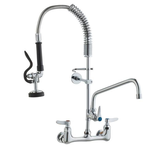 Virtuvinis maišytuvas su pirmo plovimo purkštuvu0