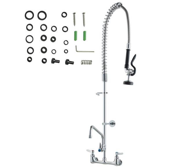 Komercinė virtuvinė maišytuvas su išankstiniu purškikliu8