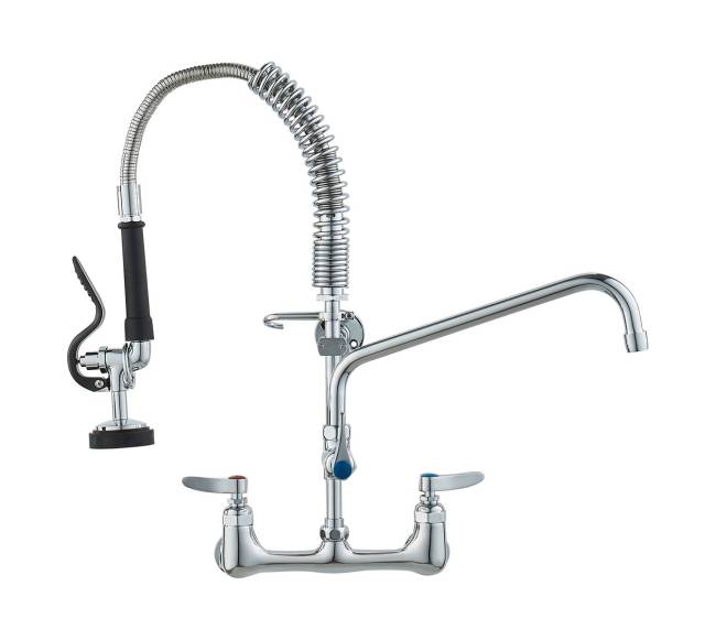 Pramoninis virtuvės maišytuvas su praplovimo purkštuvu9